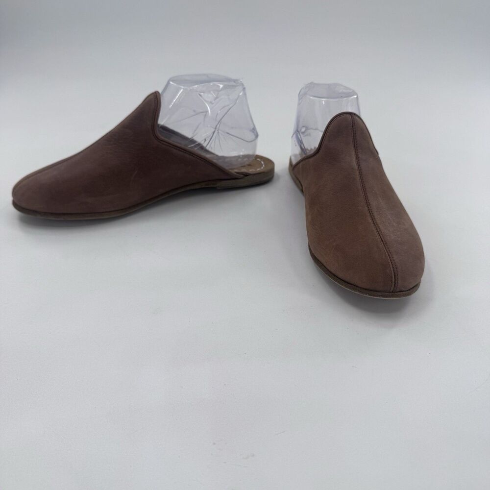 Sabah Baba Shoes EU 40 Womens 7.5-8 Leather Handmade Mule Boho Natural Leather